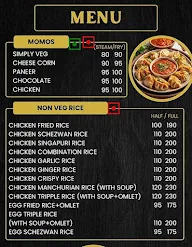 Spicy Rice & Chinese House menu 1