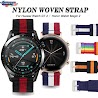 Dây Đeo Sợi Nylon 20Mm 22Mm Cho Đồng Hồ Thông Minh Samsung Galaxy Watch 42Mm 46Mm Active Galaxy Gear S3