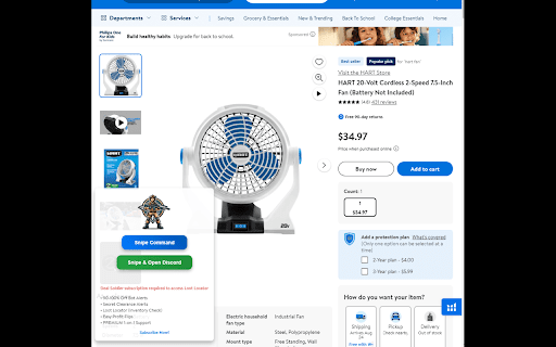 Snipe Helper for Walmart Loot Locator