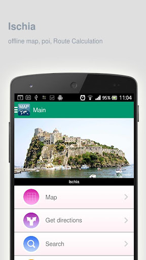 Ischia Map offline