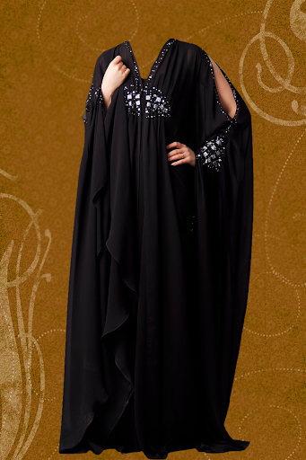 Arab Woman Abayas Photo Suit