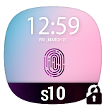 Cover Image of Download Galaxy S10 Lock Screen 1.1 APK