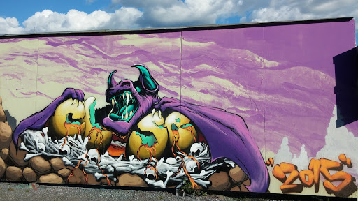 Dragon Eggs Mural