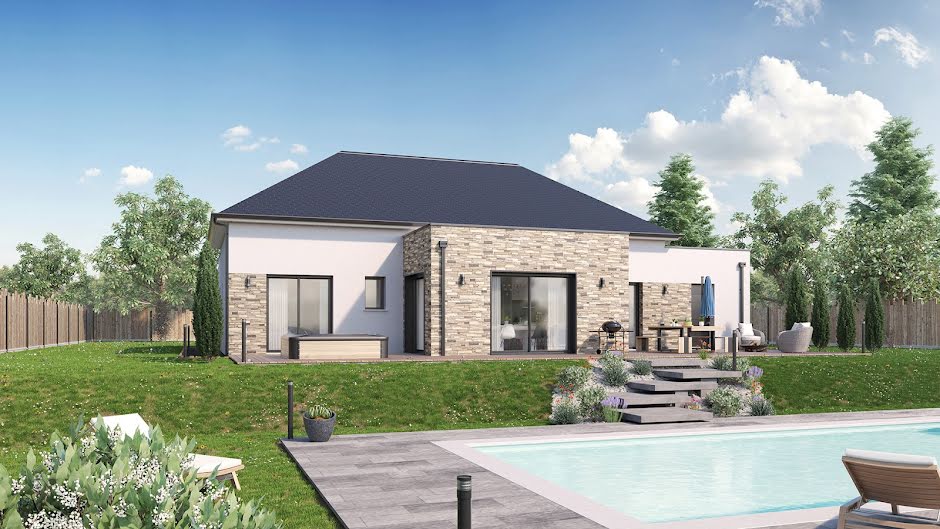 Vente maison neuve 4 pièces 117 m² à Beaulieu-lès-Loches (37600), 284 641 €