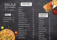 Balaji Restaurant menu 3