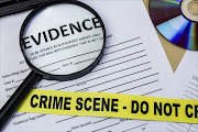 Forensic Science Evidence - Stock image