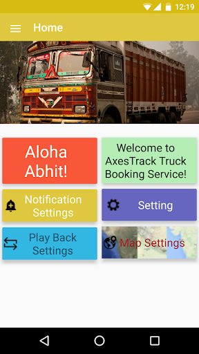 TransTruck - Truck Booking App