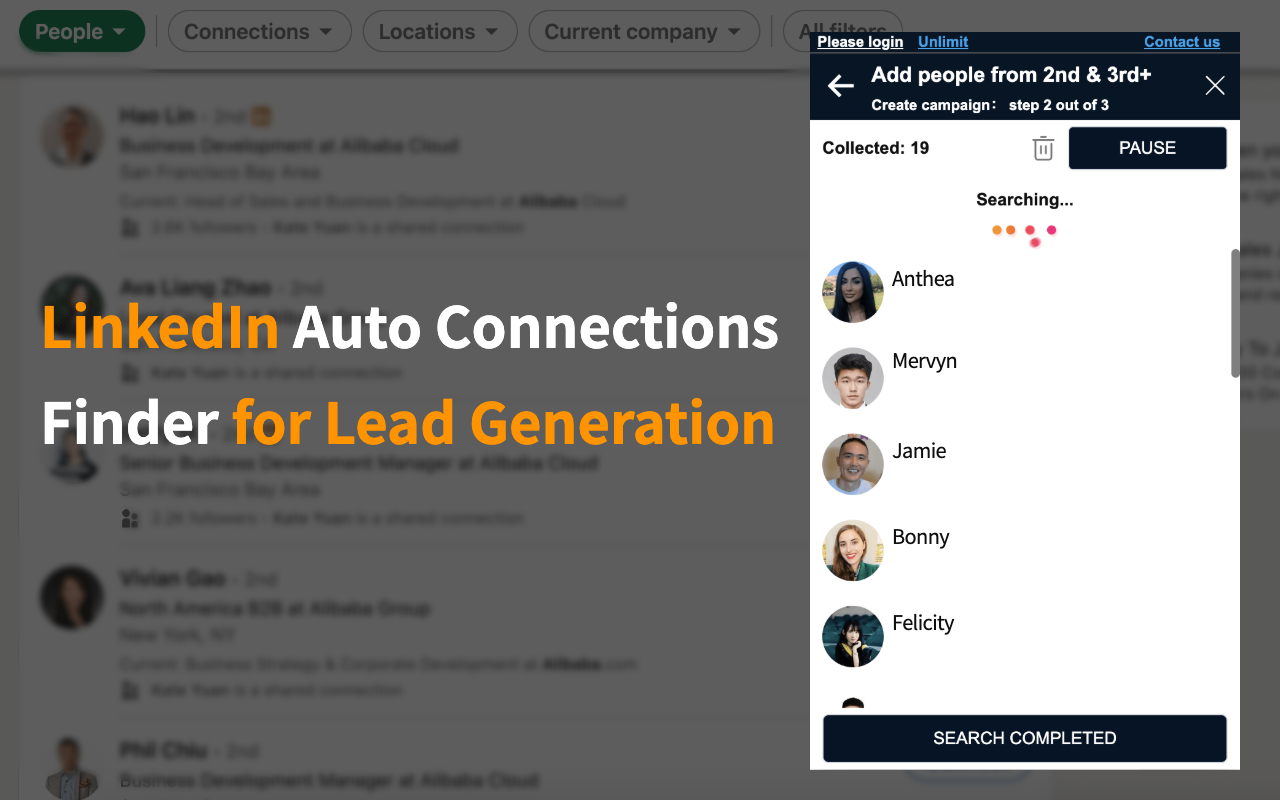 InTouch: LinkedIn auto connections & messages Preview image 0