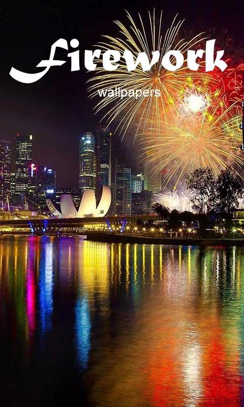 Beautiful Firework Wallpapers Screen 1