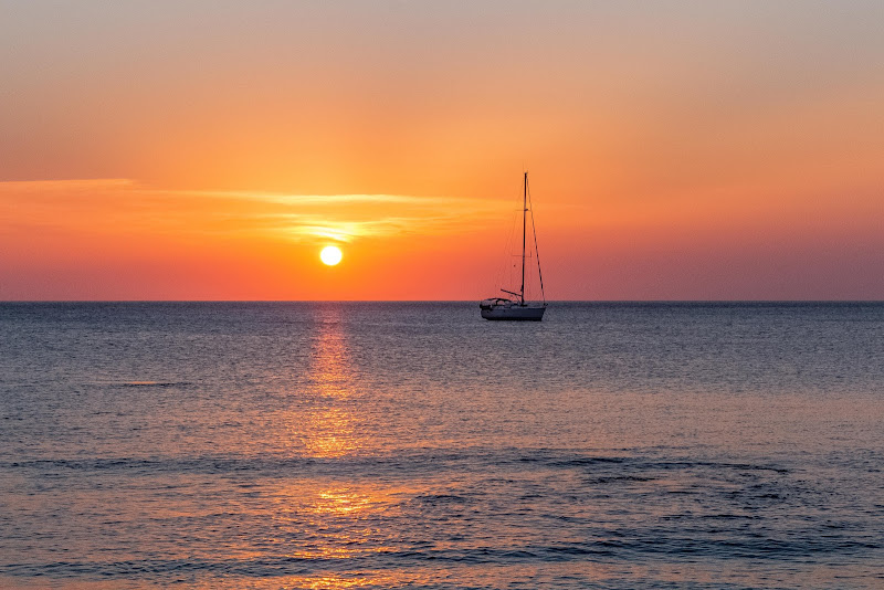 Tramonto estivo in Sardegna di utente cancellato