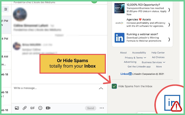 LinkedIn Anti-Spam