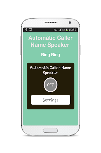 Automatic caller name speaker