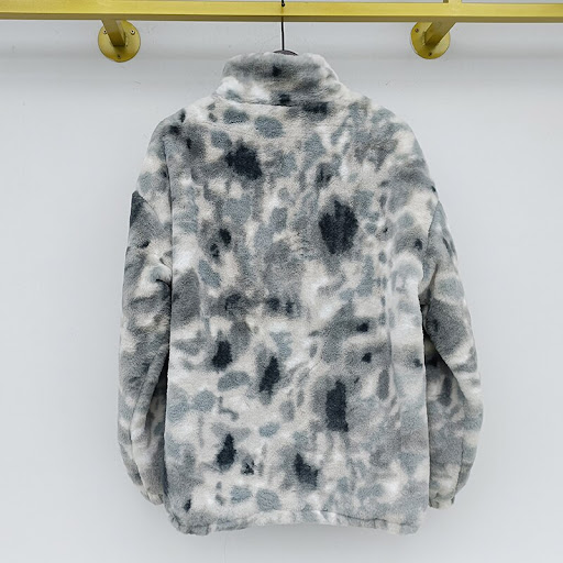 Title 4, Plus Size Lazy Tie-Dye Plush Vintage Cotton Jac...