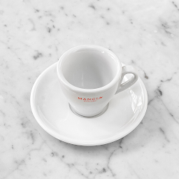 Mangia Espresso Cup & Saucer