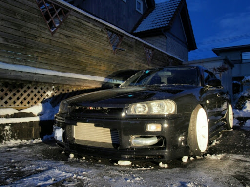 スカイライン R34の雪下ろしに関するカスタム メンテナンスの投稿画像 車のカスタム情報はcartune
