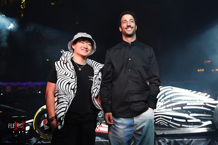 Visa Cash App RB's drivers are Japanese Yuki Tsunoda and Australian Daniel Ricciardo.