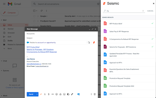 Seismic for Gmail