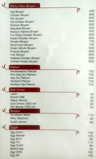 Kritunga Restaurant menu 5