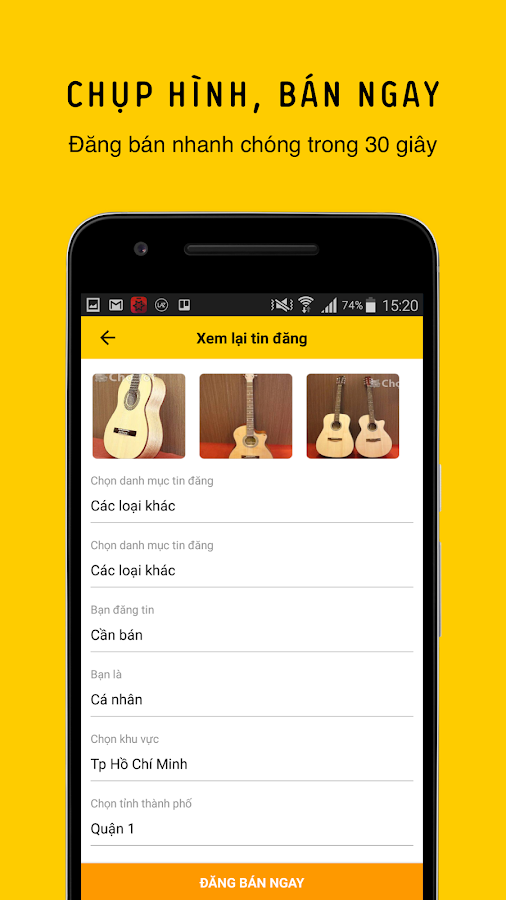 Cho Tot - Chuyên mua bán online - Android Apps on Google Play