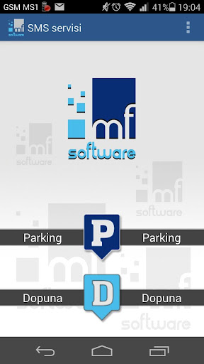 SMS Servisi parking i dopuna