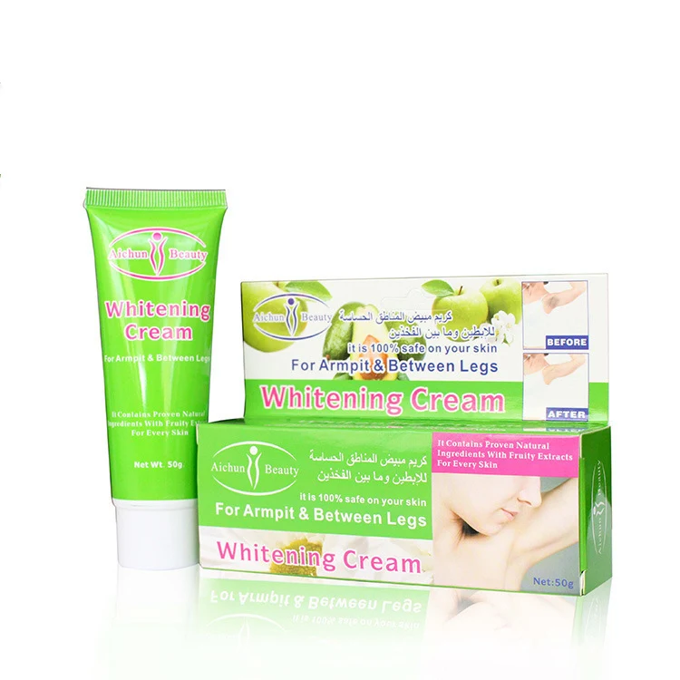 Okselverhelderende Crème en Verfrissende Deodorant Crème. Verheldert, Verfrist, Elimineert Geurtjes. Voor Eenlichtere en Zachte Oksels. Dagelijkse Zorg.