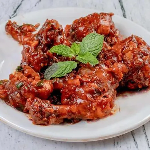 Chicken Lollipop In Bbq Sauce