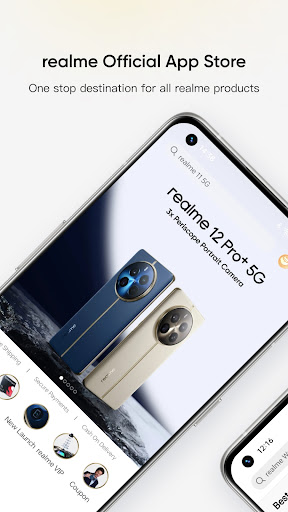 Screenshot realme Store