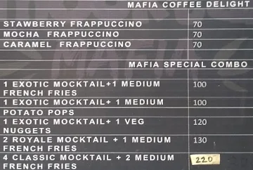 Mocktail Mafia menu 