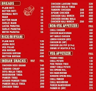 Punjabi Chulla menu 1