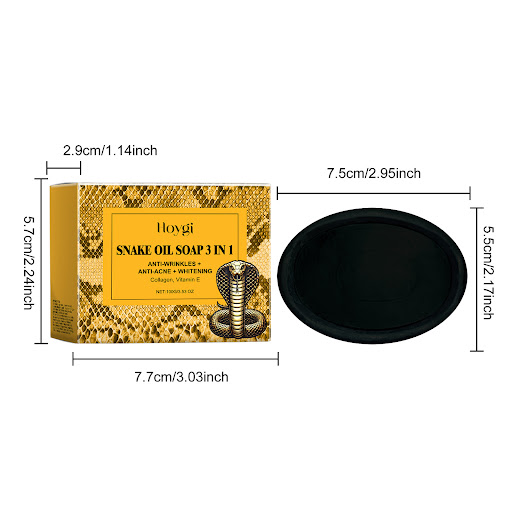 Title 1, Snake Oil Facial Soap Gentle Cleaning Gently cl...