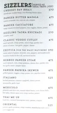 Sizzle House menu 5