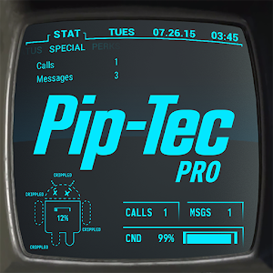 Pip-Tec Blue Icons & Live Wall