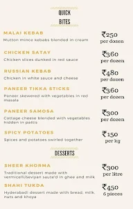 Secret Spices menu 2