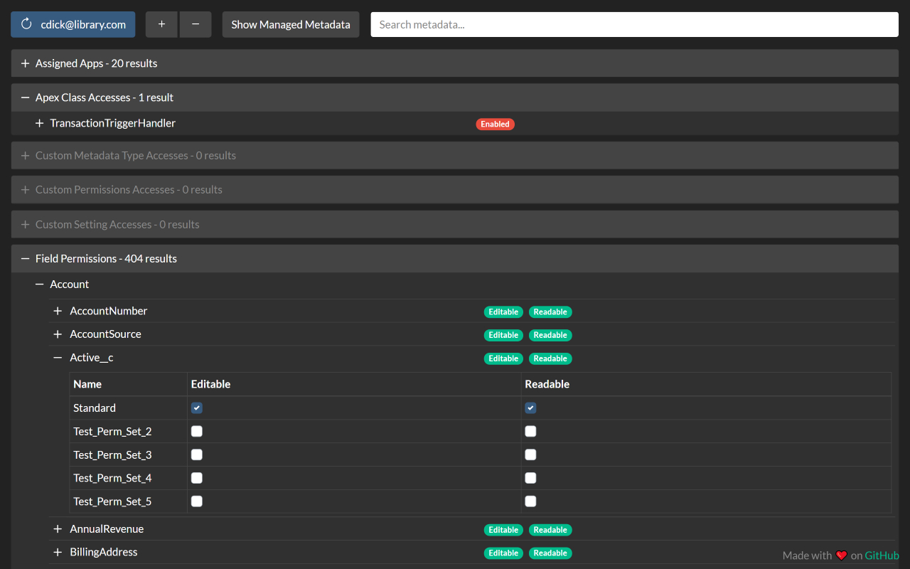 SUPR - Salesforce User Permission Report Preview image 1