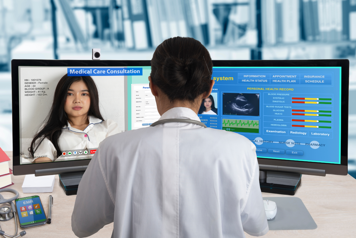 How does telemedicine work