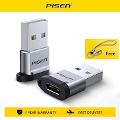 Cáp Sạc Nhanh Pisen Usb Sang Type C