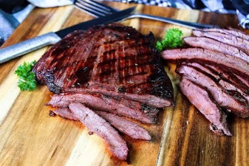 Grilled Sesame Flank Steak