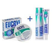 Bộ Kem Đánh Răng Eucryl 62G + Bột Tẩy Trắng Răng Eucryl 50G