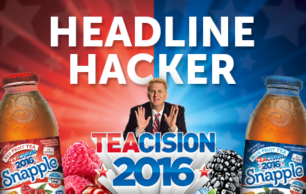 Snapple TEAcision: Hack The Headlines small promo image