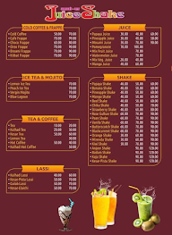 Sandwiches And Shakes menu 1