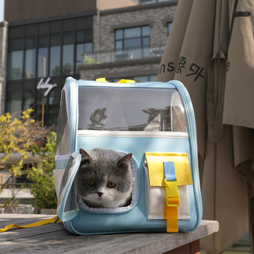 Title 3, Go Out Portable Transparent Backpack Pet Travel...