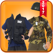 Kids Police Photo Suit  Icon