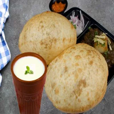 Chole Bhature & Punjabi Lassi Combo