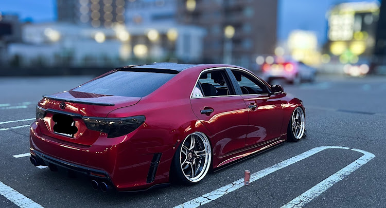 マークXの熱中症に気をつけて!!・７月もよろしくお願いいたします・ずぶ濡れの愛車・梅雨・使い回しごめんなさいに関するカスタム事例の投稿画像2枚目