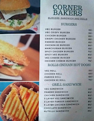 Corner Bakers menu 3