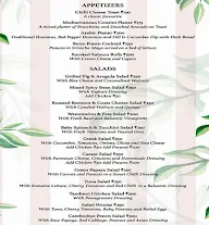 Fresh Pressery Cafe menu 1