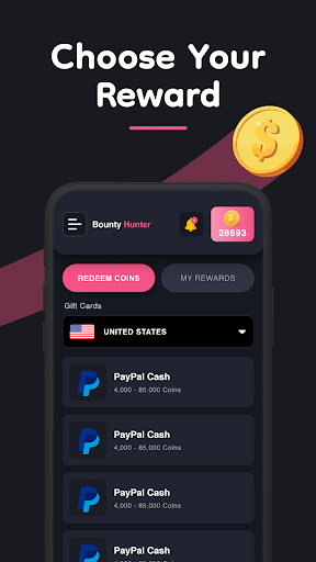 Screenshot Bounty Hunter: Earn Gift Cards