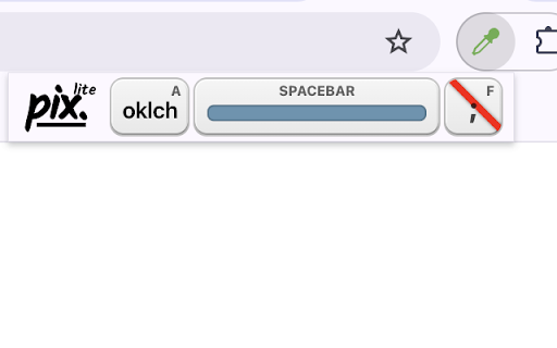 Pix Lite: The easy, quiet, quick, simple color picker / grabber. screenshot 2