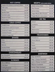 Lobhasta Cafe menu 1