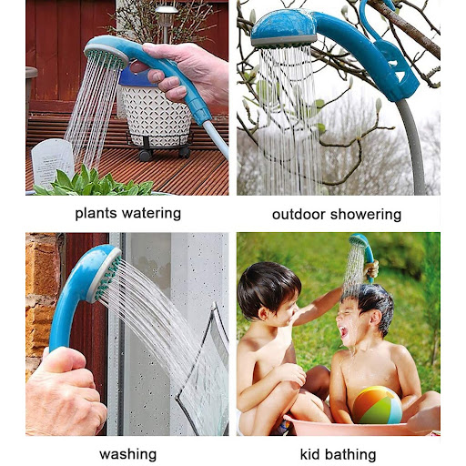 Title 6, 12V Car Shower with shower head – Portable and ...